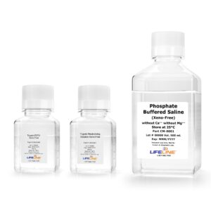 TrypKit Xeno Free Large Kit with Trypsin/EDTA, Trypsin Neutralizing Xeno Free and Phosphate Buffered Saline Xeno Free